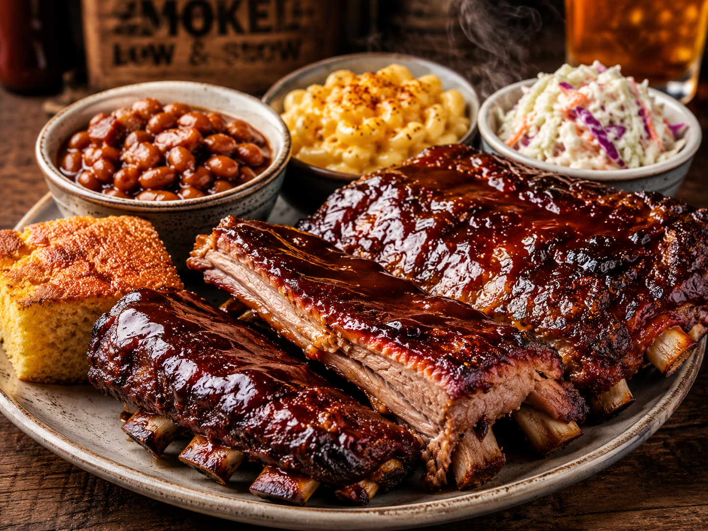 Bubba's Grub Rib Dinner